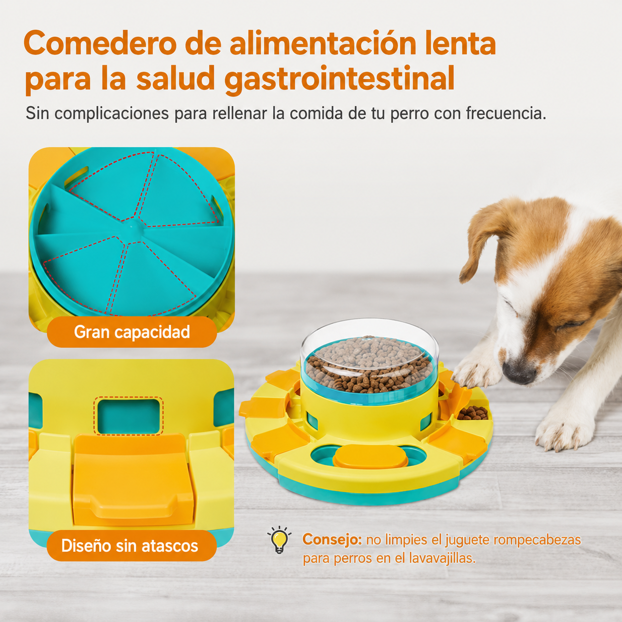 Petalia PlayBall | Juguete Interactivo para Perros 2 en 1