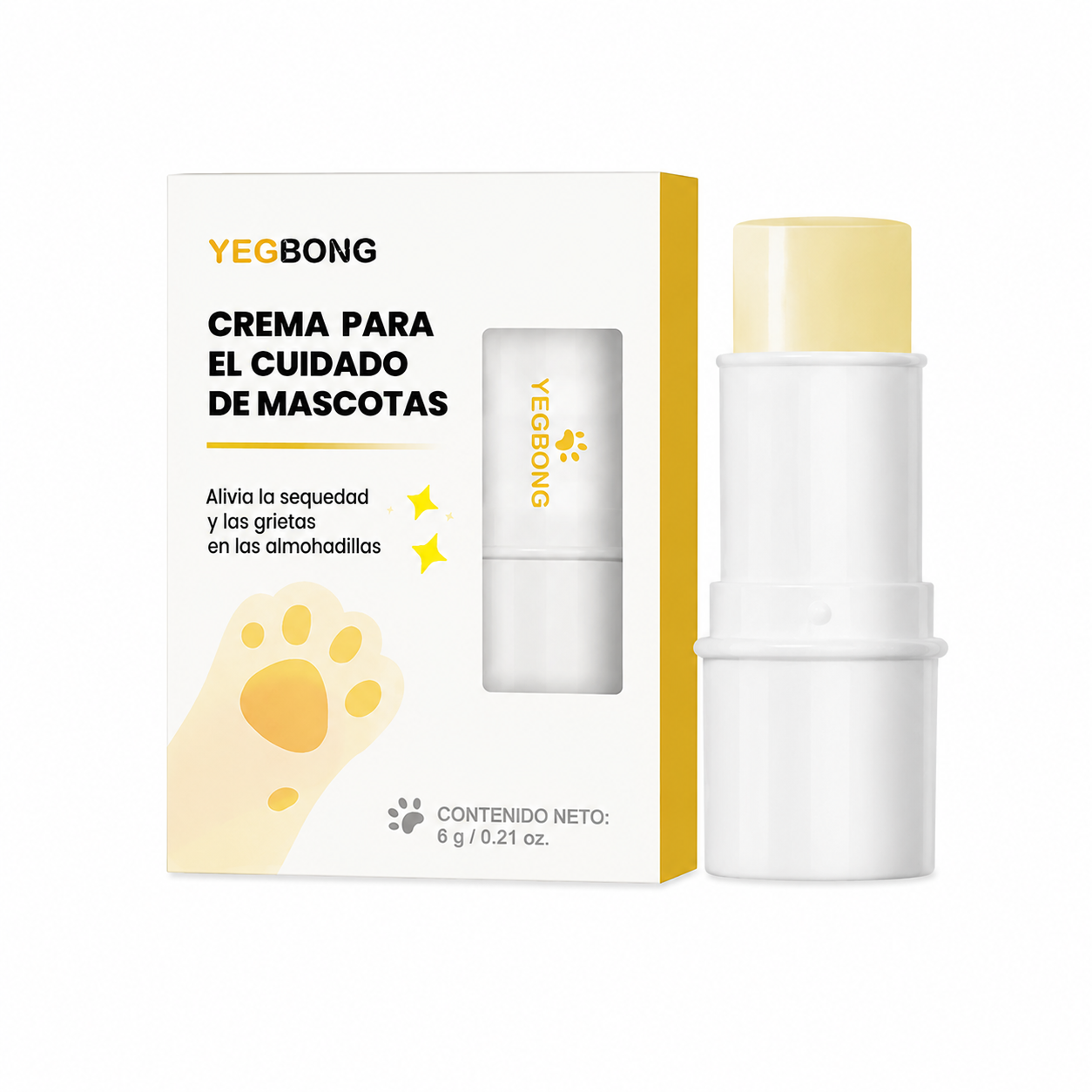Petalia PawCare | Bálsamo Reparador para Patas de Perros y Gatos