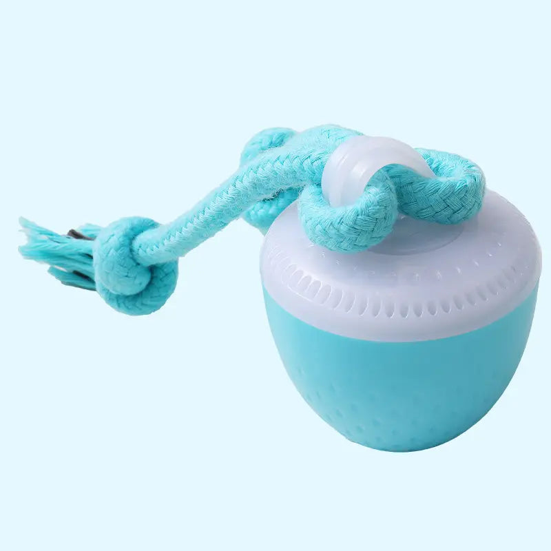 Durable Electric Chew Dog Ball with Teeth Grinding Sound for Boredom Relief