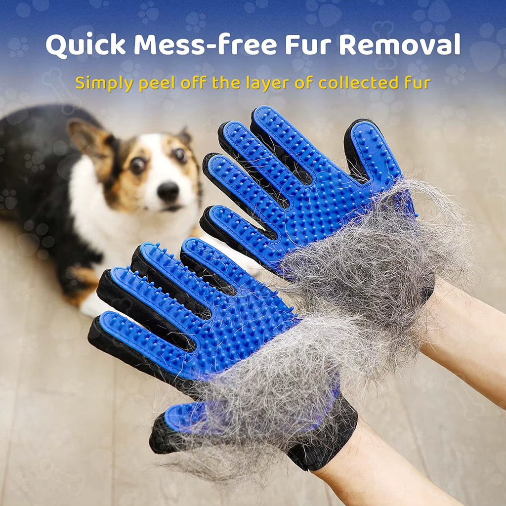 pet hair removal gloves