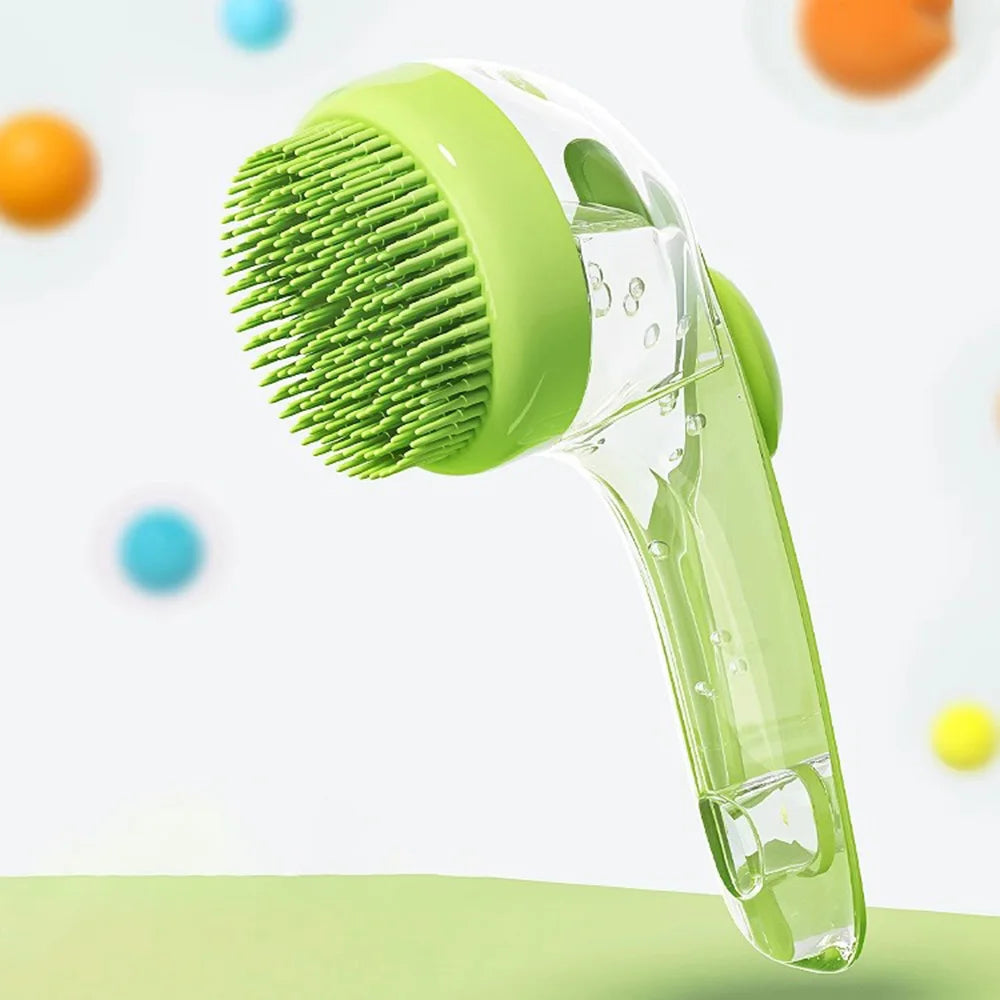 silicone dog bath brush